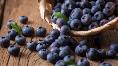 blueberries