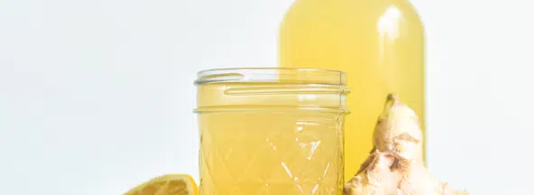 ginger and lemon juice