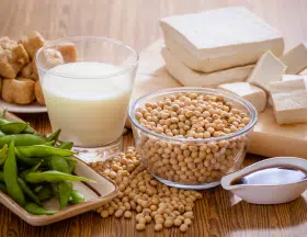 soybeans and its different products