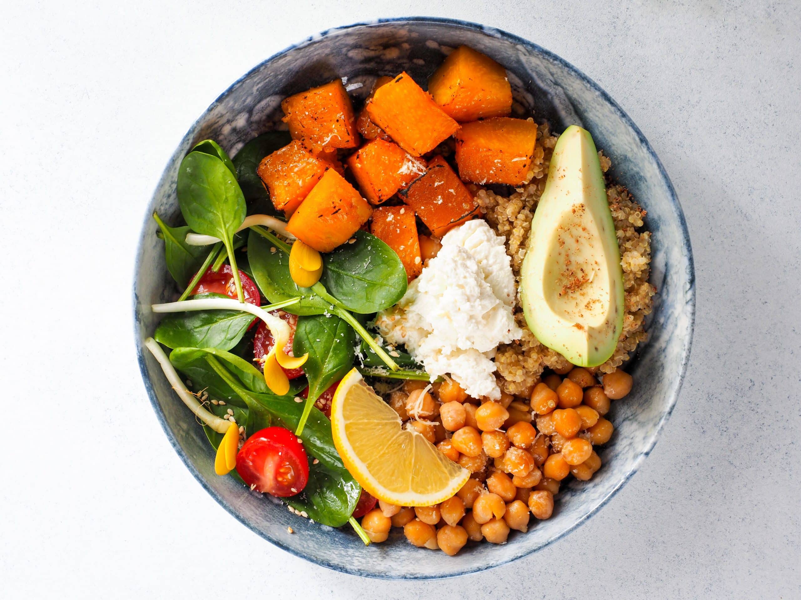 Balanced Meal For A Lada Diabetes Diet With Fiber, Protein, Healthy Fat, And Flavor
